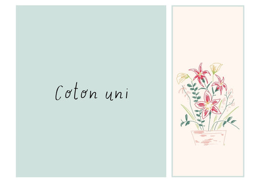 Coton Uni